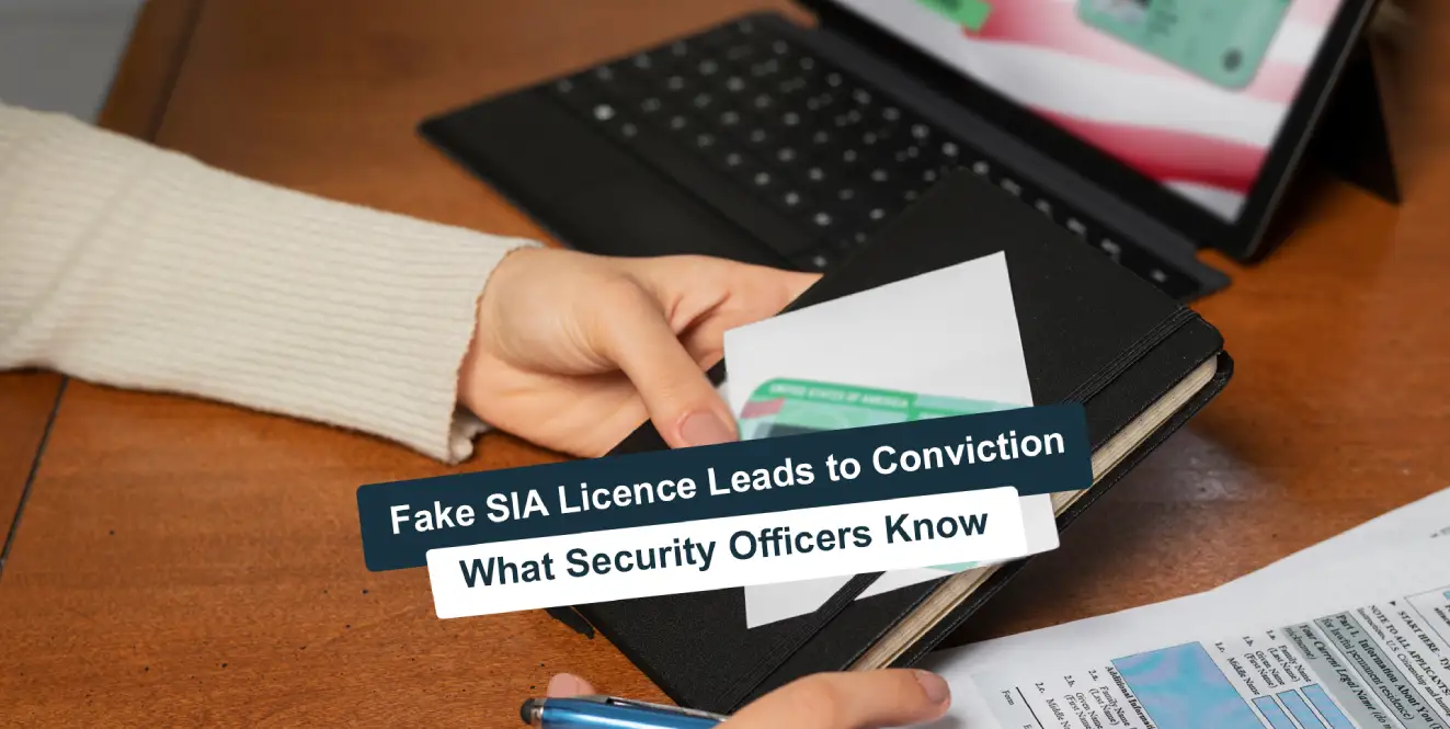 Fake SIA Licence Leads to Conviction