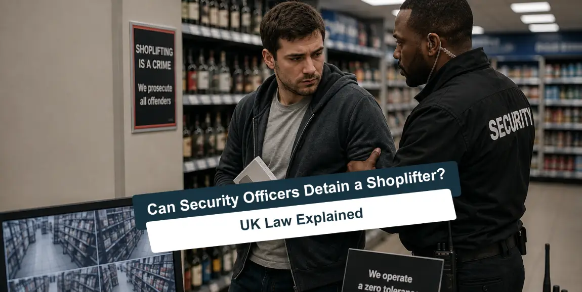 Can Security Officers Detain a Shoplifter_ UK Law Explained 2026