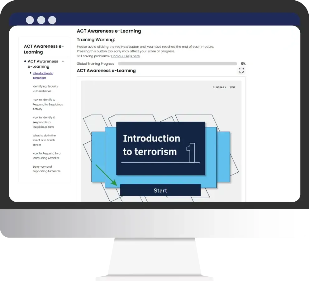 The first module of ACT Awareness
